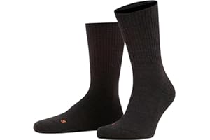 FALKE Unisex Walkie Light Socken atmungsaktive schnelltrocknende klimaregulierende geruchshemmende Wolle Funktionsmaterial leichte Polsterung antiblasen Wandersocken lang warm 1 Paar