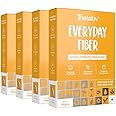Trunativ Everyday Fiber|Bloating Relief,Gas,Constipation & Acidity Relief |Non-GMO| Control Blood Sugar Levels|Psyllium Husk Replacer & Isabgol Replacer|Gluten Free|Unflavored Powder |400g (Pack of 4)