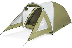 Clostnature Tienda de Campaña 2 Personas con Vestíbulo - Tienda Campaña de Doble Capa, Impermeable y Ventilada, Ligera y Resistente al Viento, Fácil Montaje para Camping y Actividades al Aire Libre