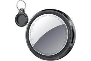 QCOQ Buscador de Objetos Bluetooth, Radio búsqueda 60m,Google Smart Home, Busca Llaves, mandos y más, Negro