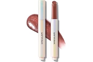 SHEGLAM Pout-Perfect Moisturizing Solid Lip Gloss Shimmer Lip Plumper-Violet Fizz