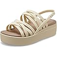 Crocs Women's Brooklyn Low Strappy Wedge Sandals