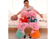 HUG 'n' FEEL SOFT TOYS Lovey DOVEY Softness Long Soft Lovable hugable Cute Giant Life SizeSmall Pig Family (Pig Set, 4pcs)