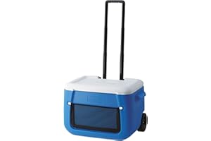 Coleman 50 QT Poly-lite Ghiacciaia con Rotelle, 47 Litri di Capacità, Frigo Portatile per Bevande