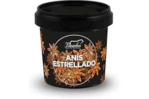 BEMBO QUALITÀ D'AUTORE Anís estrellado Bembo 20 g - Especia de Sabor Dulce, con Regusto a Canela y Clavo - Ideal para Carnes, Pescados, para Endulzar Tés y Cafés - Especia más Usada en la Cocina Oriental