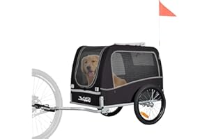 ‎TIGGO Tiggo VS Classical Dog Trailer Bicycle Trailer for Dogs up to 30 kg