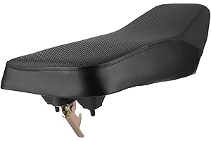 JINDI ATV Quad-Sitz, 50,5 cm x 20 cm x 9 cm Motorrad-Sitzbezug wasserabweisend für die meisten 110‑125 CC ATV Quad Off-Road-Bikes für Reisen