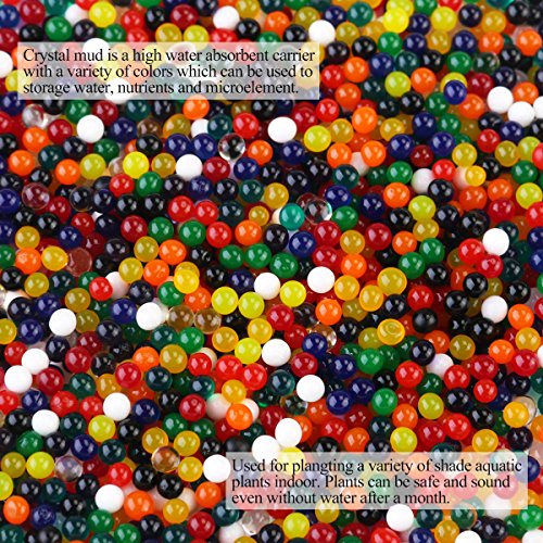Wasserperlen Gelperlen Aquaperlen Deko Aqualinos Hydroperlen Für Die Bewässerung Der Pflanzen 2000pcs(Zufällige Farbe) - 5