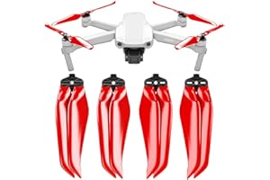 Hélices Master Airscrew Stealth para dji Mavic Air 2 - Rojo, 4 Piezas