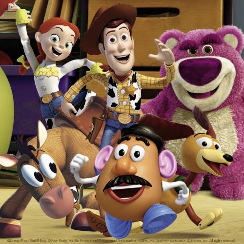 Disney Toy Story - Woody & Rex (3 X 49 PC Puzzles)