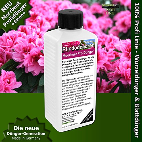 Rhododendron Dünger Azaleen düngen, Premium Flüssigdünger aus der Profi Linie