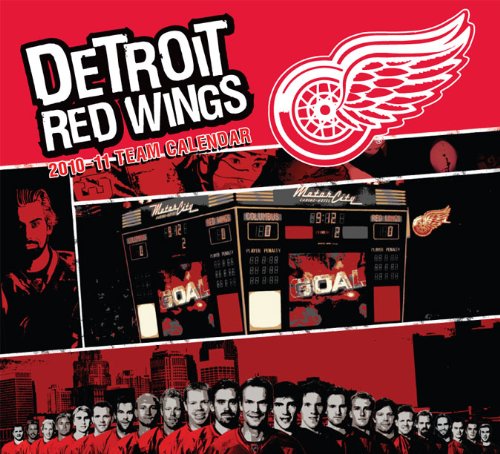 Preisvergleich Produktbild Detroit Red Wings 2010-11 Team Calendar