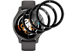 Beukei Verre Trempé pour Garmin Venu 2s, 3 Pièces Film Trempé [Anti Rayures][Sans Bulless][Haute Sensibilité][Dureté 9H] Verre Protection