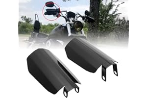 FTKDMT Motorrad Handschützer Handschutzwache kompatibel für Harley Sportster Dyna Touring Street Glide Road King Electra Glide 2007-2023