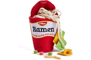 CHEWFFON Dog Toys, Puzzle Treat Dispensing Dog Toy, Interactive Puppy Toys, Durable Hide and Seek Nose Work Toy for Small, Medium (Ramen)