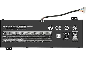 MATESK AP18E8M AP18E7M Battery for Acer Nitro 5 AN517-52 AN515-54 AN517-51 Nitro 7 AN715-51 Aspire 7 A715-74G Predator Triton 300 PT315-51 Helios 300 PH315-52 PH315-54 ConceptD Pro CN315-71P 5 Pro CN515-71P