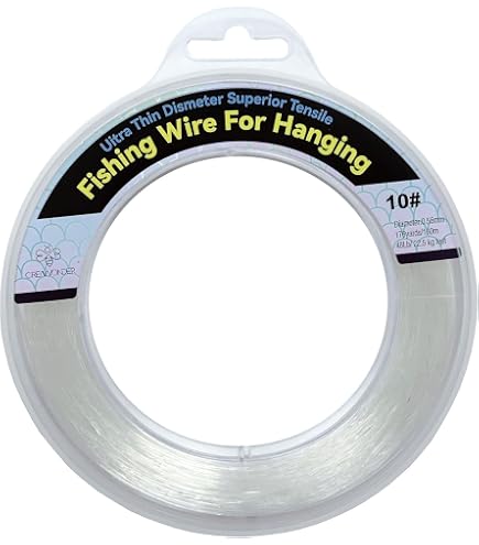 Fil De Pêche Nylon Transparent 500 M – 0,28 Mm, Résistance 8 Kg, Pour Pêche Et Bricolage Décoratif