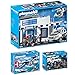 Produktbild PLAYMOBIL City Action 3er Set 9371 9372 9436 Geldtransporter + Polizeistation + Polizei-Wasserflugzeug