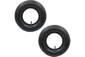 CFYTHYAB 2PCS Wheelbarrow Inner Tube 4.00-6/13x5.00-6 Straight Valve fits Wheelbarrow Tire, Lawn Movers, Hand Trucks, Carts Replacement Inner Tubes
