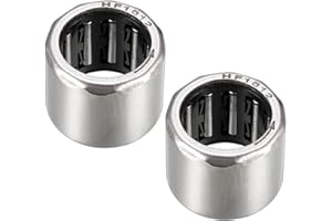 Kozelo 2Pz Cuscinetti Rullini Hf1012 - [10mm Dia Foro x 14mm Dia Esterno x 12mm Larghezza] Unidirezionali Utilizzo Attrezzature Agricole, Gabbia Acciaio