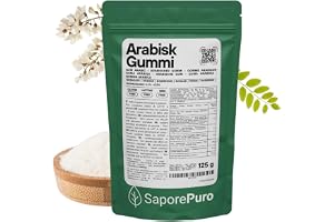 Saporepuro Gummi Arabiskt pulver 125 gr - Arabic Gum Powder
