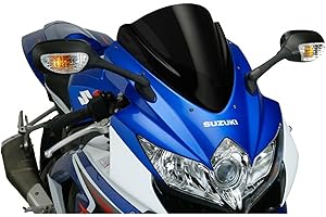 RAJO MOTOR ➤ CÚPULA Doble Burbuja ▷ Suzuki GSXR600 GSXR750 2008-2010 ➤ Moto Parabrisas cupula Windshield windscreen Interceptor GSXR 600 750