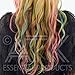 Halloween costume Fancy Dress Makeup New Temporary/Washable Dye Non-Toxic, blue/Pink/Purple Hair Chalk Set 4 Soft Pastel Chalk Colour For Hair DIY Hair Chalk For Kids- Club Glitz Pack