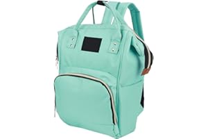 DAUERHAFT Large Capacity Waterproof Maternity Nappy Changing Bag Baby Diaper Backpack Mommy Nursing Bag(Green)
