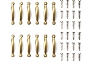 Odoria dockhus handtag möbelhandtag miniatyr: 1/6 skala dörrhandtag vintage antik för skåp – mini lådhandtag hårdvara metall
