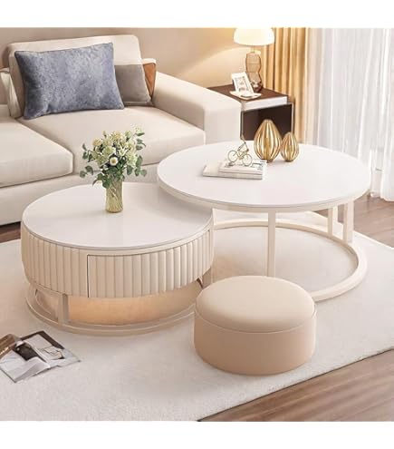 Bijzettafel Rond Set Woonkamer
