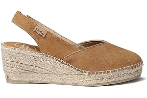 Toni Pons Betty-A - Espadrillas con Zeppa Donna realizzate in camoscio.