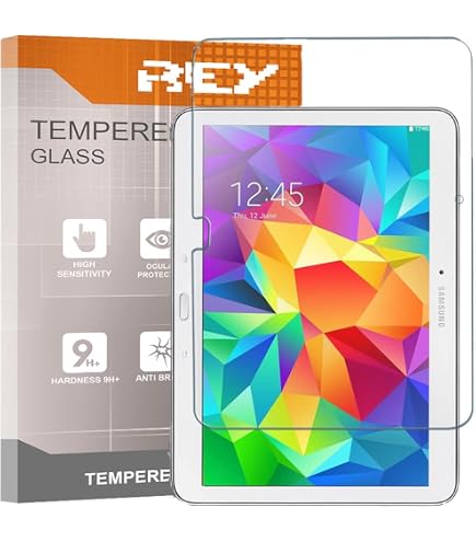 Protection En Verre Trempé Pour Samsung Galaxy Tab 4 10.1 Pouces (modèle T530 WiFi) - Sous Blister