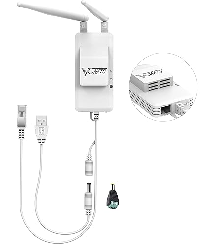 ネット　１７ｍ×１，２ｍ VONETS WLAN Bridge/2,4 GHz Signal Repeater/Mini Router/WiFi