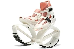 KPHYMOD Jumps Shoes Kangaroo Shoes Kangaroo Jumping Shoes Jump Boots Fitness Jump Training Bounce Shoes Anti-Slip Moon Shoes 35-37 EU/38-40 EU(Large)