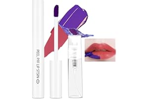 Prreal Peel Off Lip Tint Lip Stain, Tattoo Coloured Lip Tint Stain, Natural Based Peel Off Lip Gloss, Transfer-Ssafe, Waterproof lip tint Korean, Durable Non-Stick Cup Tear-off Lipstick(04)