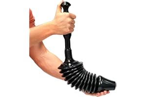 Powerful Toilet Plunger | Tested & Proven to Clear & Unblock Tough Drain Blockages | Air Has 8X More Power Than Traditional Toilet Plungers | Pukkr