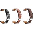 ADAMO Universal genuine leather Strap Suitable for all watches (for replacement to titan, timex etc.) and 20/22 MM Smart Watches ST-32