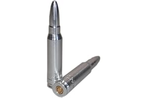 Flachberg Pufferpatronen Alu 308 Win (Silber) Kaliber 308 Win Pufferpatrone 2 Stück