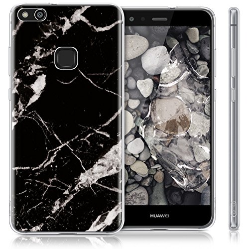 kwmobile Funda para Huawei P10 Lite - Carcasa de TPU para m vil y dise o de m rmol cl sico en Negro Blanco reviews kwmobile Funda para Huawei P10 Lite - Carcasa de TPU para m vil y dise o de m rmol cl sico en Negro Blanco