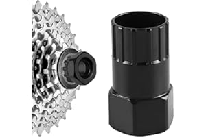 HAMKU 1 pieza Extractor De Piñones 2 en 1 Bicicleta Cassette Herramienta, Adecuado para la eliminación de 12 Dientes piñón Anillos de Bloqueo y 12 Dientes de Rueda Libre Herramientas