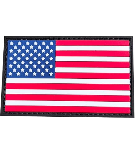 Porte-clés Brodé Patch Drapeau Montana USA - Multicolore - Neuf Avec étiquettes - Fabriqué En France