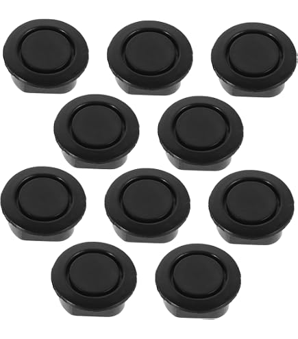 Lot De 20 Bouchons Décoratifs Pour Pare-chocs De Voiture - En Caoutchouc Blanc - Protection Des Trous Radar - Pour Voitures, Camions