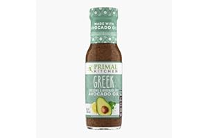 Primal Kitchen - Greek, Avocado Oil-Based Dressing and Marinade, Whole30 and Paleo Approved (8 oz)