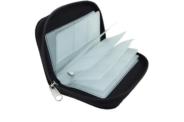 JeoPoom Étui de Transport pour Carte Mémoire, Étui pour Cartes Mémoire SD, Adapté pour Cartes SD et SDHC(22 logements)
