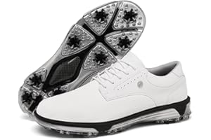 PURFITALL Waterproof Golf Shoes for Men Professional Footwear Anti Slip Lightweight Outdoor Comfortable Training Spikes Sneakers