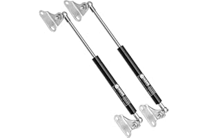 15Inch 22.5Lbs/100N Gas Spring Struts Shocks Lift Supports for RV Cabinet Trap Basement Door Trash Bin Toolbox Toy Box Lid Floor Hatch Truck Canopy Cover Trail Topper Window, 2PCS by IAQWE