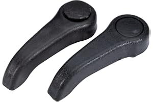 GNXfixt Poignées de Réglage de siège Avant Noir pour Clio 2 Twingo 1 7701209658 7701470827