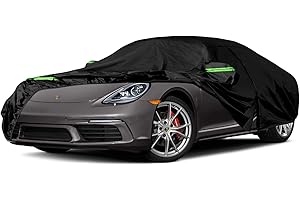 CONBLOM Cubierta impermeable para coche para Porsche 718 1996-2022, para todo tipo de condiciones climáticas con cremallera