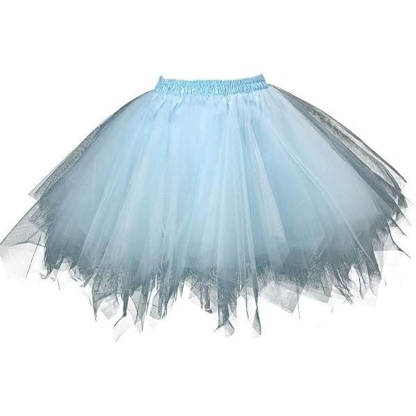 Jupe Tutu Ballet 3 Couches Femme - Pettiskirt Mini Robe Tulle 50s Pour Danse Et Fêtes