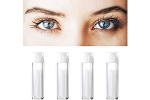 TUKNON Applicatore Lente Di Contatto, Applicatore Lenti a Contatto, Ventosa Lenti a Contatto, Ventosa Per Lenti, Inseritore per Lenti a Contatto in Silicone, Strumento Lenti Di Contatto, 4 Pezzi